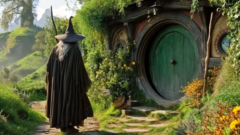 Gandalf casa hobbit imagem