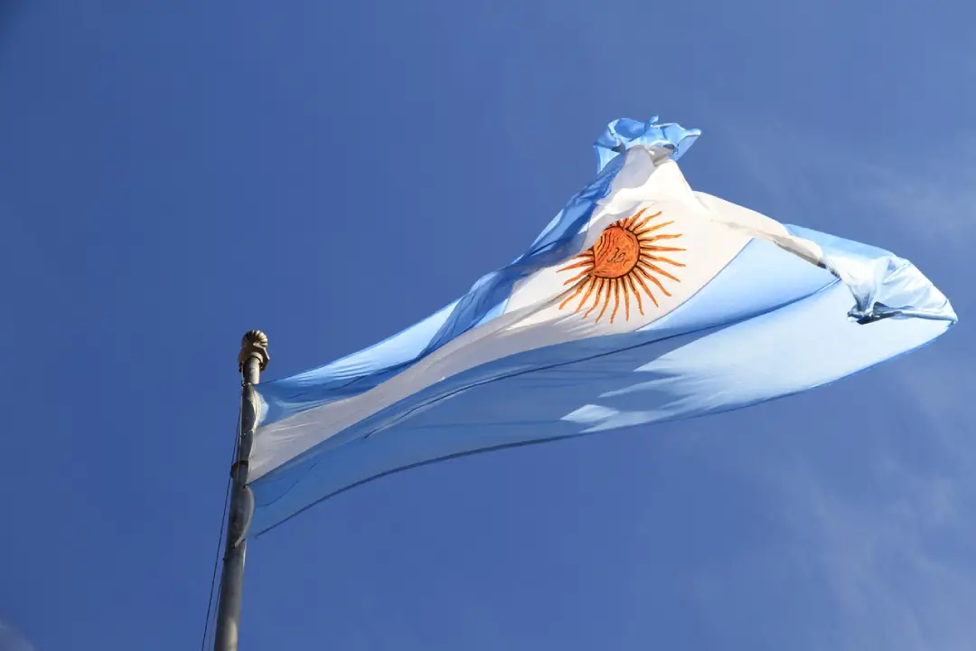 bandeira da Argentina imagem