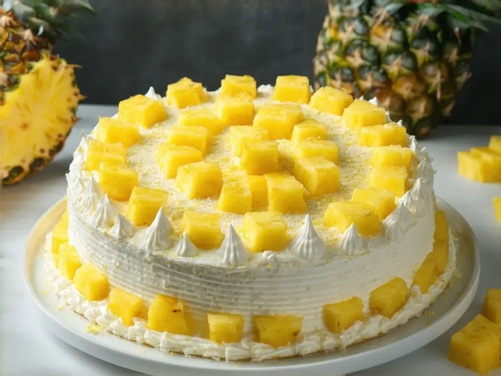 Bolo de Abacaxi