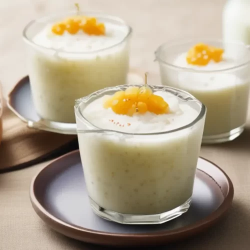 Pudim de Tapioca Cremoso