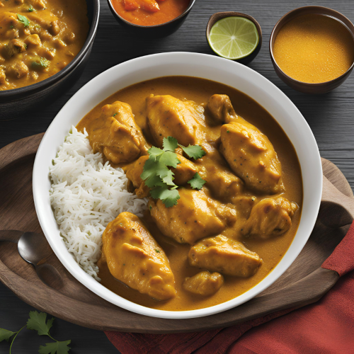 Frango ao Curry - Image