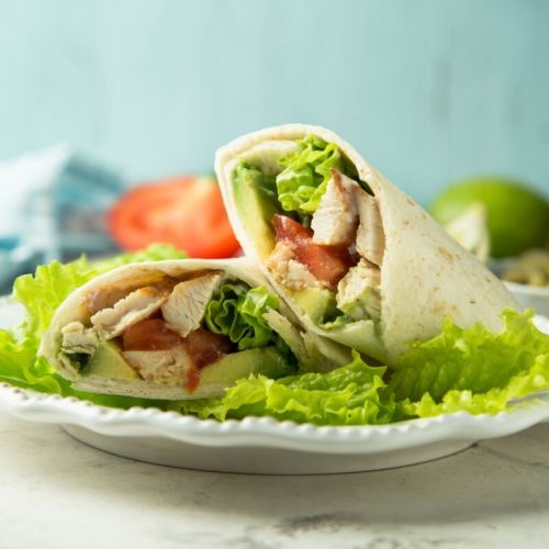 Wrap de Frango com Abacate - Image